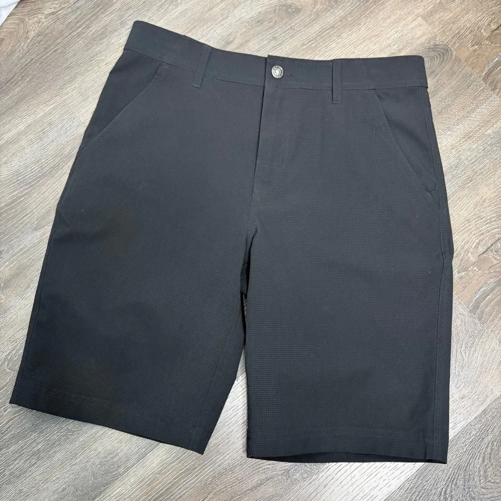 Gerry Mens Black Ripstop Performance Shorts Size 32 Hiking Golf Outdoor 1386213